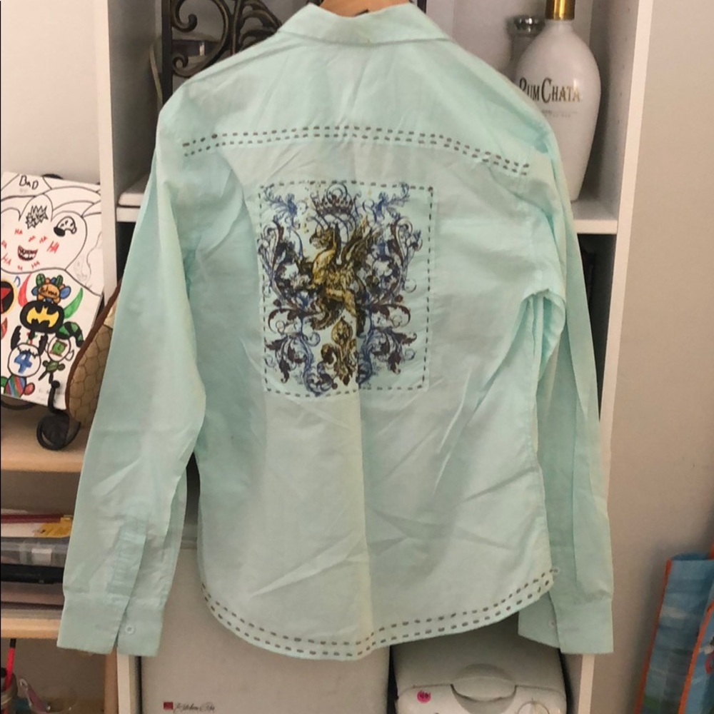 Stage wear long sleeve shirt